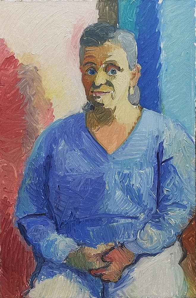 Portrait of Franziska