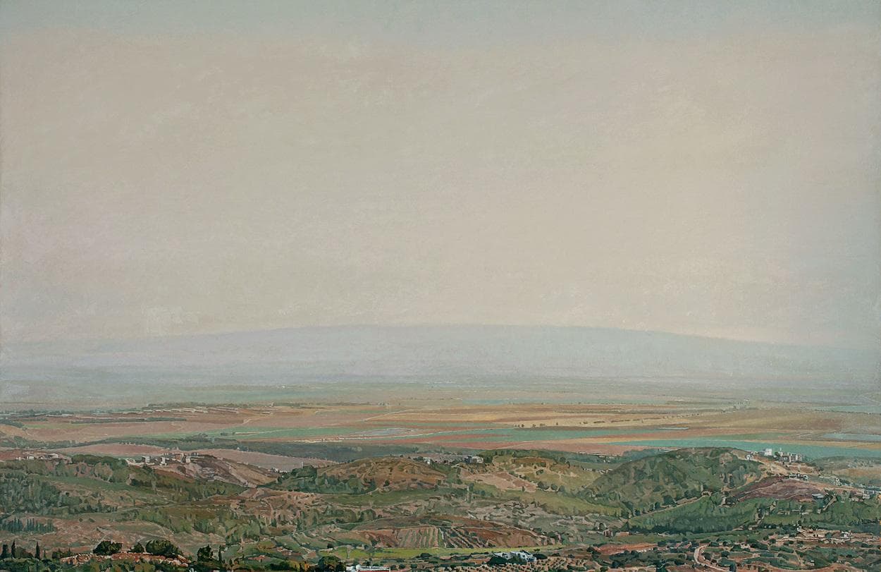 Jezreel Valley from Um El Fahm