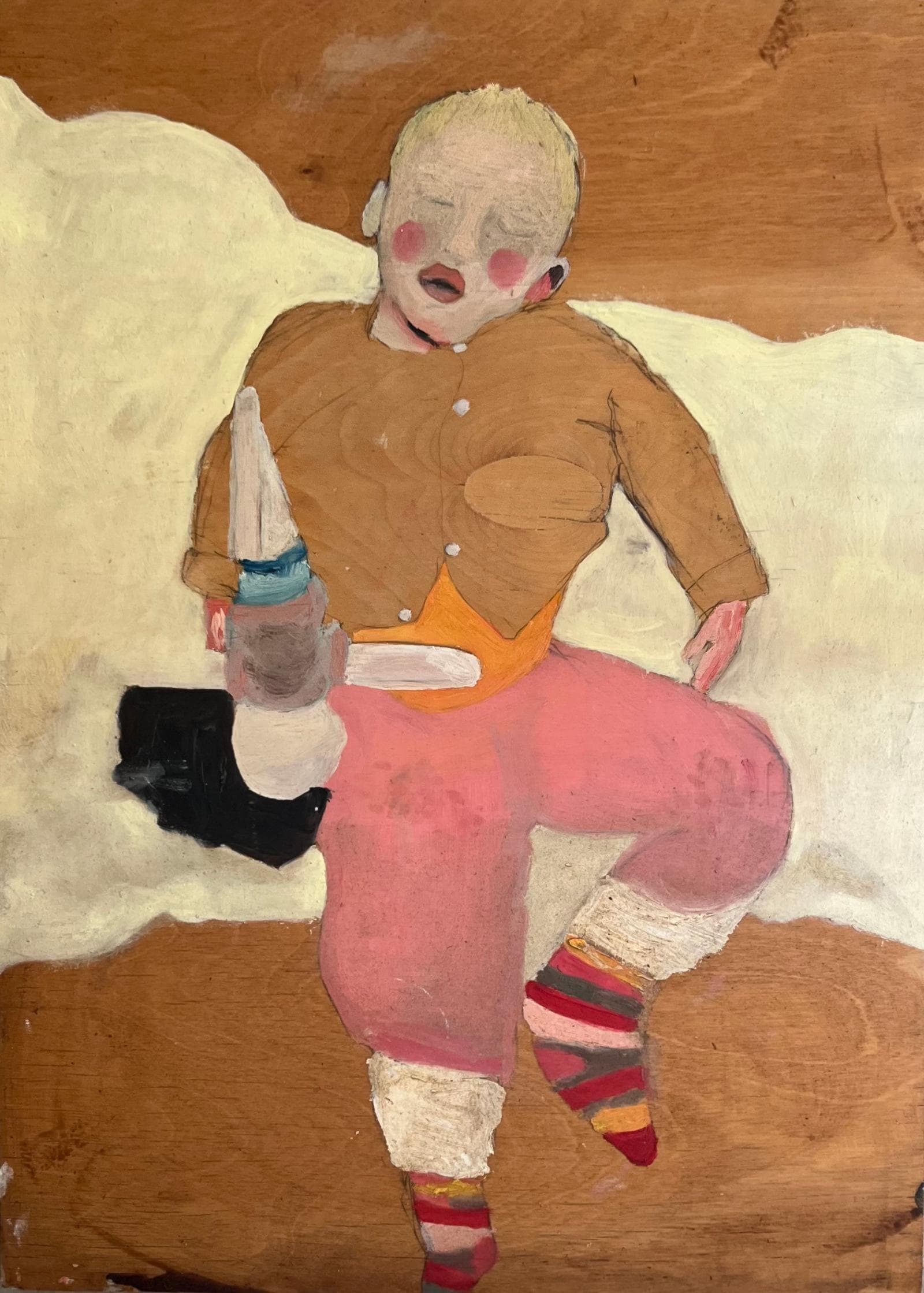 Hagar with a Doll