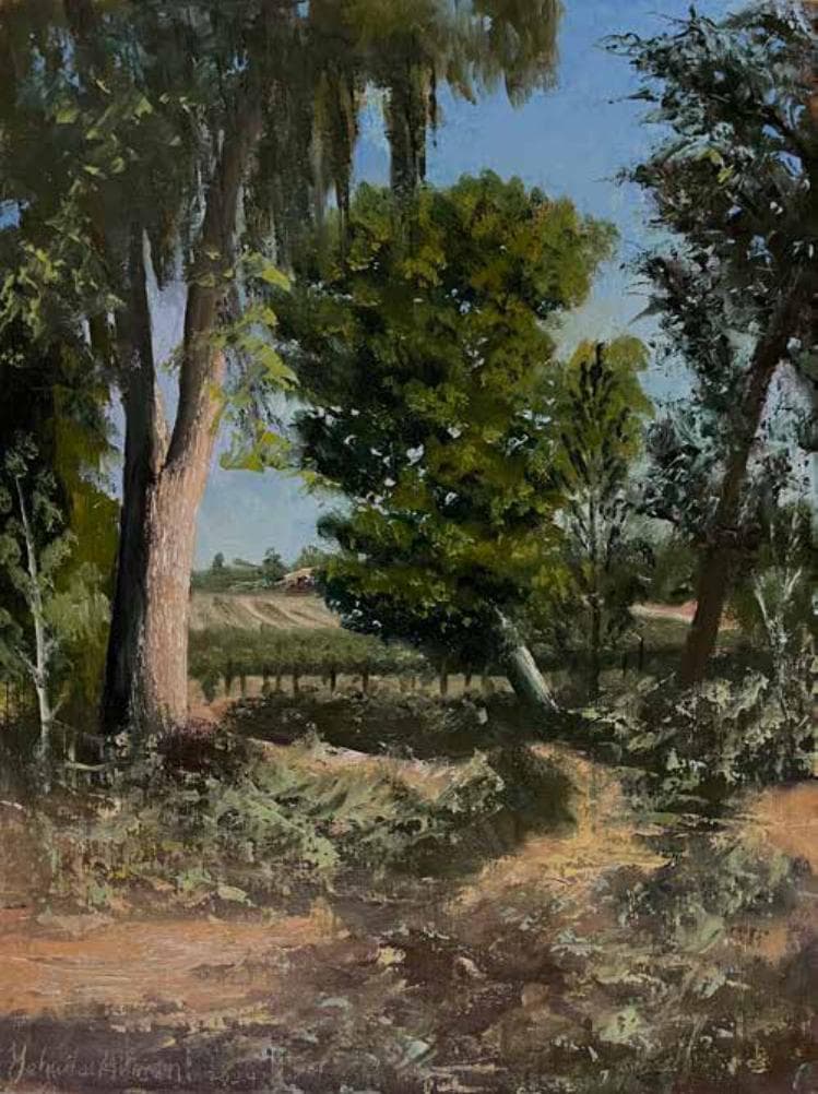 Trunk and Vineyard in Lachish