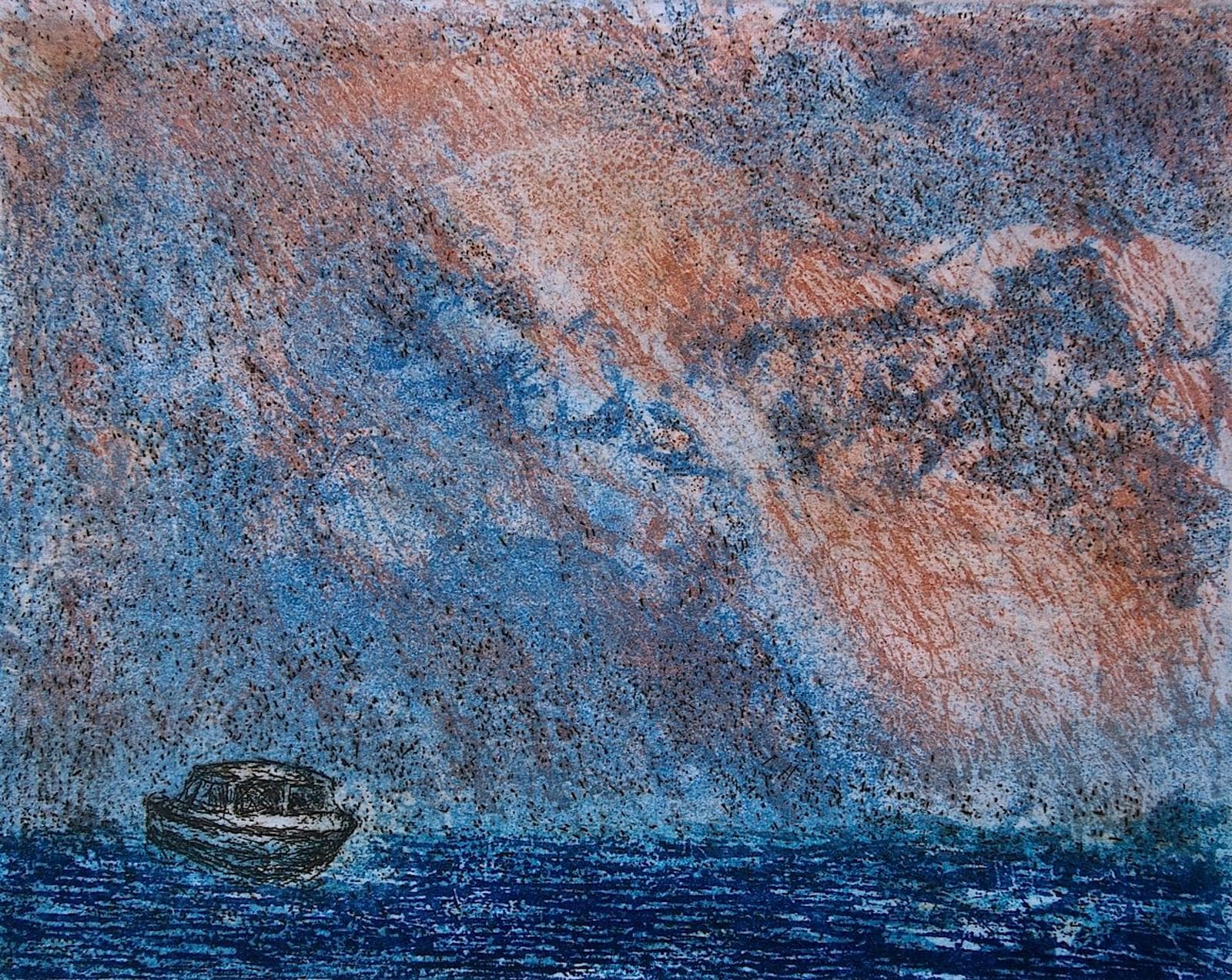 At Sea