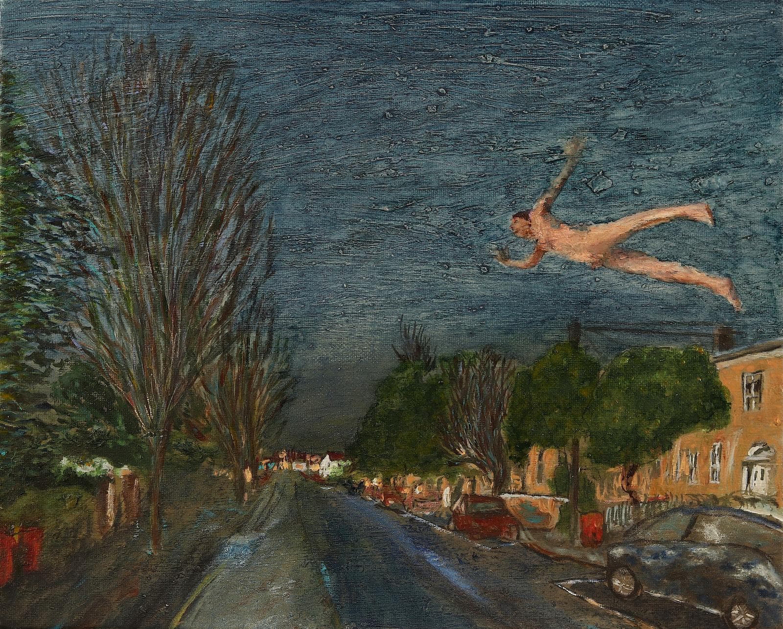 Nightly Levitation Over Grosvenor Street