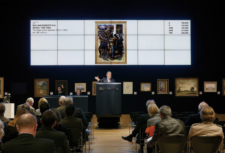 Bonhams saleroom