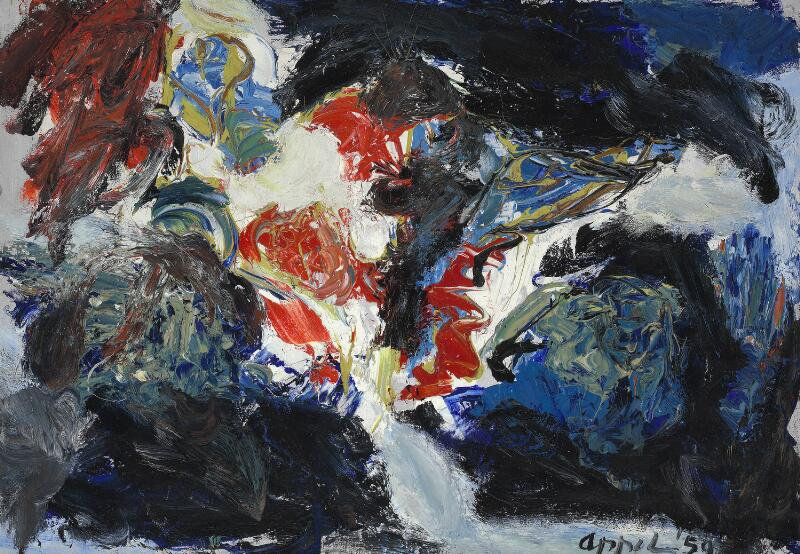 Karel Appel — Têtes tournantes